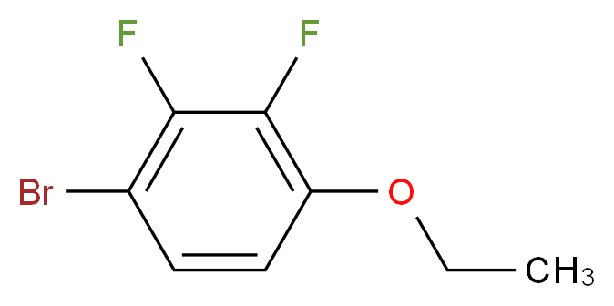 4-Bromo-2,3-difluorophenetole_Molecular_structure_CAS_)