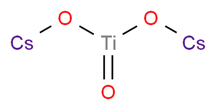 Caesium titanate_Molecular_structure_CAS_12158-57-5)