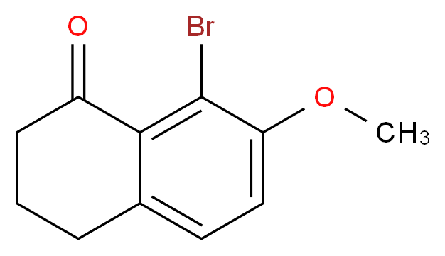 8-bromo-7-methoxy-1,2,3,4-tetrahydronaphthalen-1-one_Molecular_structure_CAS_61362-78-5)