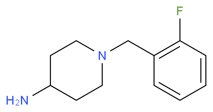 1-(2-fluorobenzyl)-4-piperidinamine_Molecular_structure_CAS_160358-06-5)