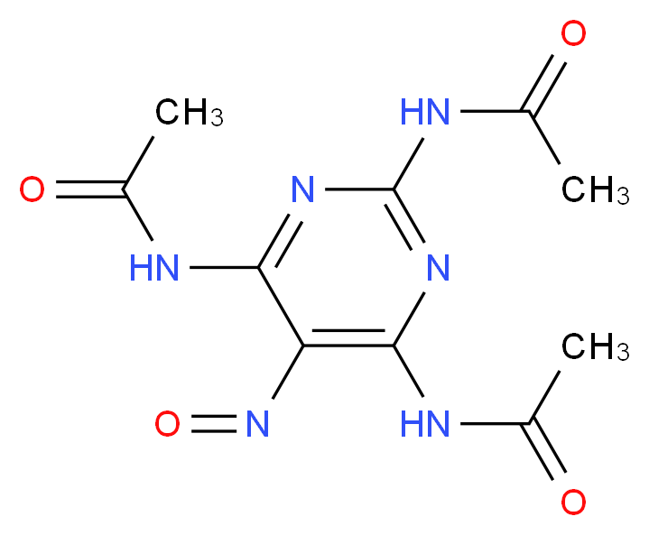 5-NITROSO-2,4,6-TRIACETAMIDOPYRIMIDINE_Molecular_structure_CAS_1090-42-2)