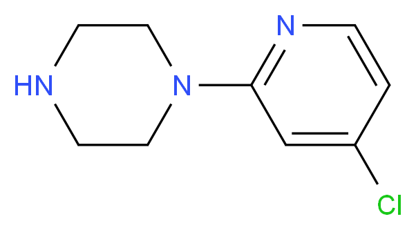 1-(4-CHLOROPYRIDIN-2-YL)PIPERAZINE_Molecular_structure_CAS_885277-30-5)