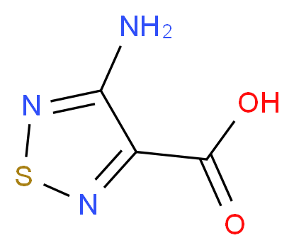 4-Amino-[1,2,5]thiadiazole-3-carboxylic acid_Molecular_structure_CAS_2829-58-5)