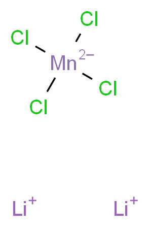 Lithium tetrachloromanganate(II) solution_Molecular_structure_CAS_57384-24-4)