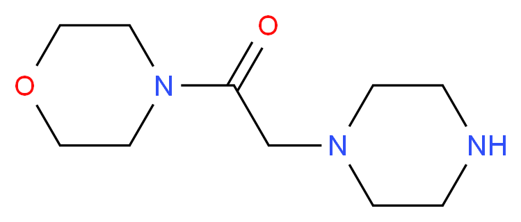 1-(4-Morpholino)-2-piperazinoethanone 96%_Molecular_structure_CAS_39890-46-5)