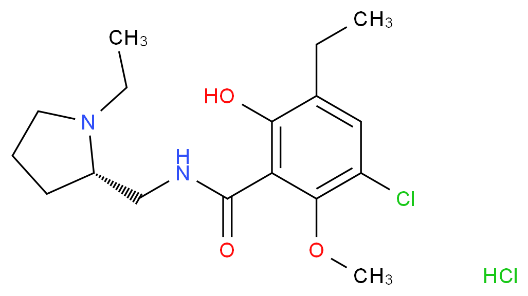 S-(-)-Eticlopride hydrochloride_Molecular_structure_CAS_97612-24-3)