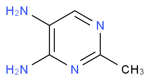 2-METHYLPYRIMIDINE-4,5-DIAMINE_Molecular_structure_CAS_15579-63-2)