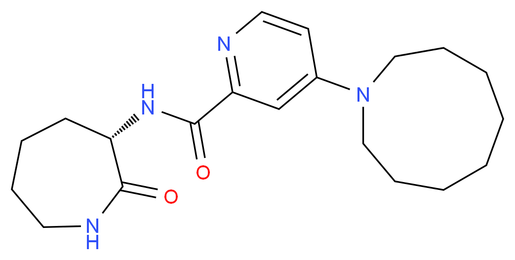 4-(1-azonanyl)-N-[(3S)-2-oxo-3-azepanyl]-2-pyridinecarboxamide_Molecular_structure_CAS_)