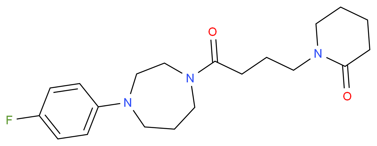 1-{4-[4-(4-fluorophenyl)-1,4-diazepan-1-yl]-4-oxobutyl}-2-piperidinone_Molecular_structure_CAS_)