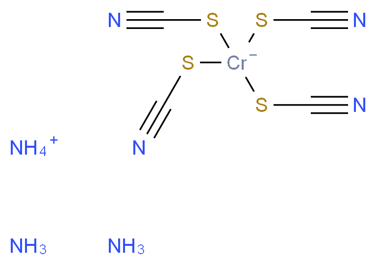 Reinecke salt_Molecular_structure_CAS_13573-16-5)