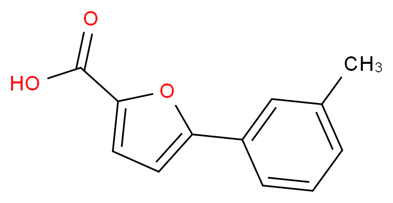 5-(3-methylphenyl)-2-furoic acid_Molecular_structure_CAS_400744-57-2)