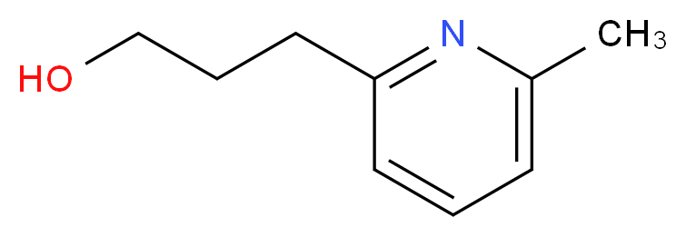 3-(6-Methylpyridin-2-yl)propan-1-ol_Molecular_structure_CAS_61744-43-2)