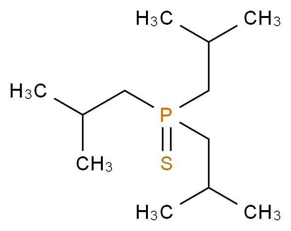 Triisobutylphosphine sulfide_Molecular_structure_CAS_3982-87-4)