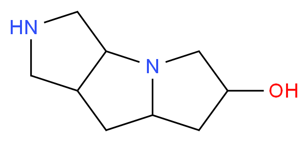 decahydropyrrolo[3,4-b]pyrrolizin-6-ol_Molecular_structure_CAS_)