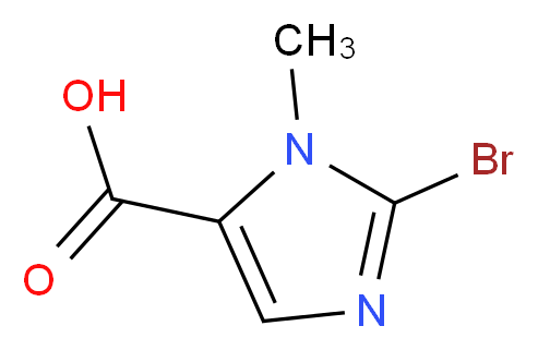 2-BROMO-1-METHYL-1H-IMIDAZOLE-5-CARBOXYLIC ACID_Molecular_structure_CAS_852180-96-2)