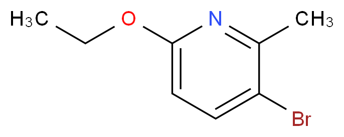 3-Bromo-6-ethoxy-2-methylpyridine_Molecular_structure_CAS_610278-93-8)