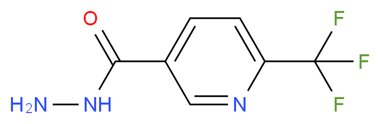 2-(Trifluoromethyl)pyridine-5-carboxylic acid hydrazide_Molecular_structure_CAS_)