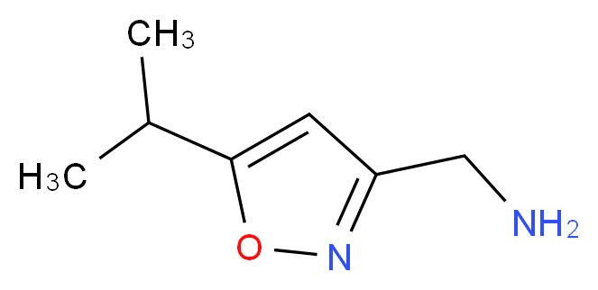 1-(5-Isopropyl-3-isoxazolyl)methanamine_Molecular_structure_CAS_154016-49-6)