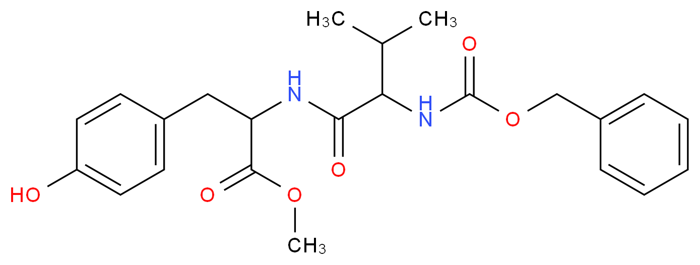 Z-Val-Tyr methyl ester_Molecular_structure_CAS_15149-72-1)