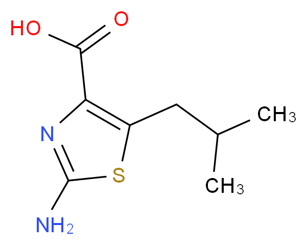 2-amino-5-isobutylthiazole-4-carboxylic acid_Molecular_structure_CAS_)