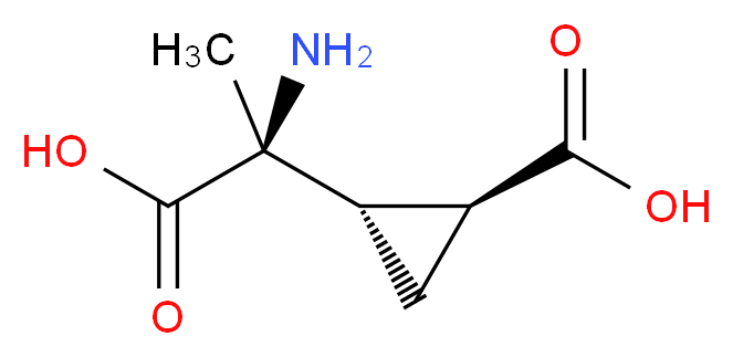 (2S,3S,4S)-2-Methyl-2-(carboxycyclopropyl)glycine_Molecular_structure_CAS_157141-16-7)