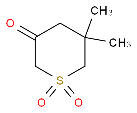 Dihydro-5,5-dimethyl-2H-thiopyran-3(4H)-one-1,1-dioxide_Molecular_structure_CAS_1049093-43-7)