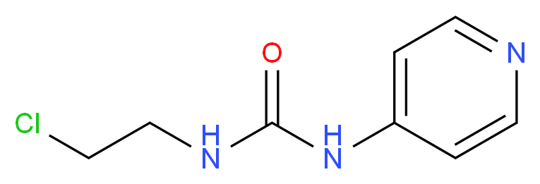 N-(2-Chloroethyl)-N'-(4-pyridinyl)urea_Molecular_structure_CAS_62491-96-7)