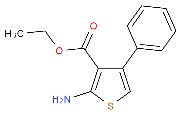2-Amino-4-phenyl-thiophene-3-carboxylic acid ethyl ester_Molecular_structure_CAS_4815-36-5)