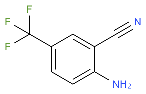 2-amino-5-(trifluoromethyl)benzonitrile_Molecular_structure_CAS_)