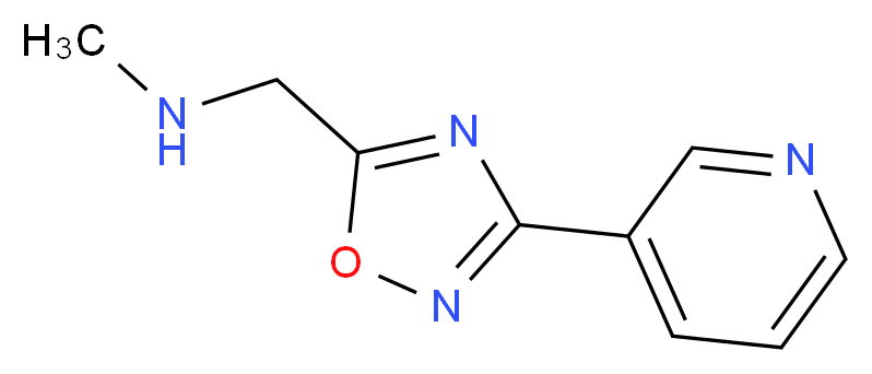 N-methyl-1-(3-pyridin-3-yl-1,2,4-oxadiazol-5-yl)methanamine_Molecular_structure_CAS_915919-63-0)