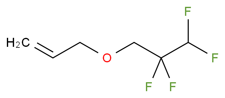 Allyl 2,2,3,3-tetrafluoropropyl ether_Molecular_structure_CAS_681-68-5)