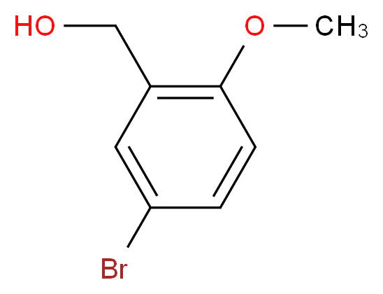 5-Bromo-2-methoxybenzyl alcohol_Molecular_structure_CAS_80866-82-6)