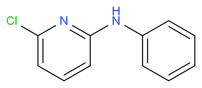 6-Chloro-N-phenyl-2-pyridinamine_Molecular_structure_CAS_854889-12-6)