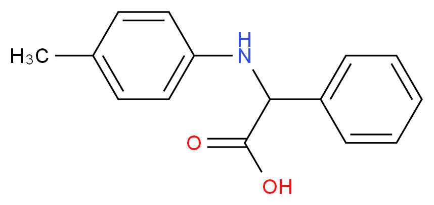 [(4-methylphenyl)amino](phenyl)acetic acid_Molecular_structure_CAS_60561-72-0)
