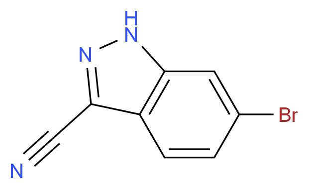 6-Bromo-1H-indazole-3-carbonitrile_Molecular_structure_CAS_885278-24-0)