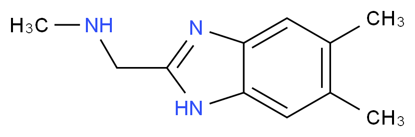 N-[(5,6-Dimethyl-1H-benzimidazol-2-yl)methyl]-N-methylamine_Molecular_structure_CAS_938458-93-6)