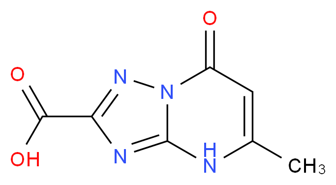 5-methyl-7-oxo-4,7-dihydro-[1,2,4]triazolo[1,5-a]pyrimidine-2-carboxylic acid_Molecular_structure_CAS_)