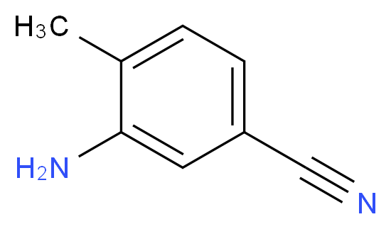 3-Amino-4-methylbenzonitrile_Molecular_structure_CAS_)