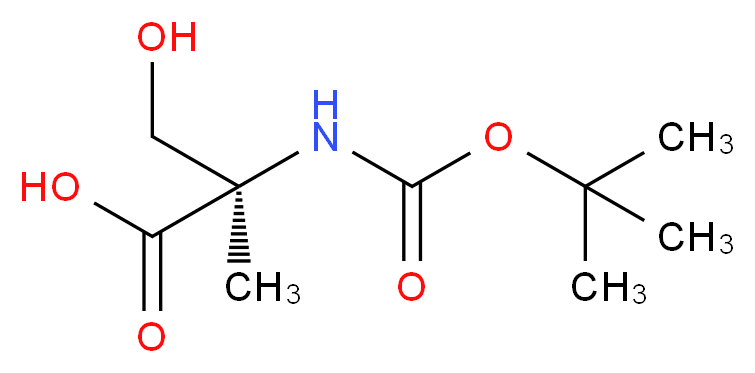 Boc-D-alpha-methylserine_Molecular_structure_CAS_84311-18-2)