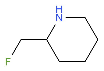 2-(fluoromethyl)piperidine_Molecular_structure_CAS_)