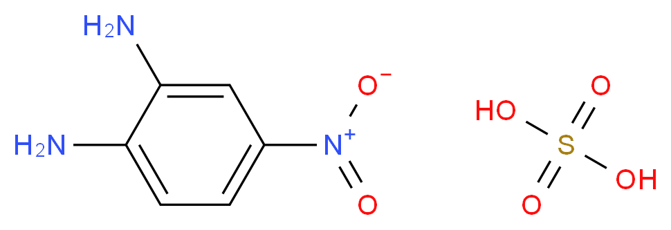 4-Nitrobenzene-1,2-diamine sulfate_Molecular_structure_CAS_68239-82-7)