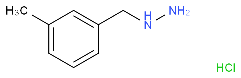 (3-Methylbenzyl)hydrazine hydrochloride_Molecular_structure_CAS_)