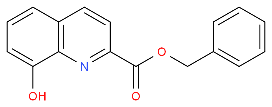 Benzyl 8-hydroxyquinoline-2-carboxylate_Molecular_structure_CAS_1072830-83-1)