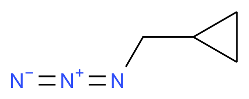 (azidomethyl)cyclopropane_Molecular_structure_CAS_)