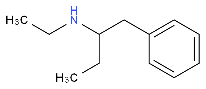 ethyl(1-phenylbutan-2-yl)amine_Molecular_structure_CAS_)