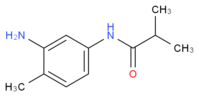 N-(3-Amino-4-methylphenyl)-2-methylpropanamide_Molecular_structure_CAS_)