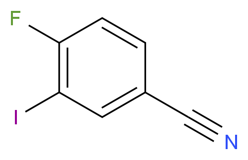 4-Fluoro-3-iodobenzonitrile_Molecular_structure_CAS_)