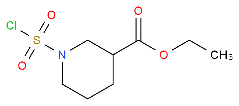 ethyl 1-(chlorosulfonyl)-3-piperidinecarboxylate_Molecular_structure_CAS_765962-70-7)