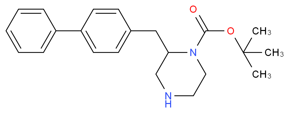 2-BIPHENYL-4-YLMETHYL-PIPERAZINE-1-CARBOXYLIC ACID TERT-BUTYL ESTER_Molecular_structure_CAS_)