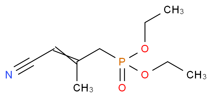 Diethyl (3-cyano-2-methylallyl)phosphonate_Molecular_structure_CAS_87549-50-6)